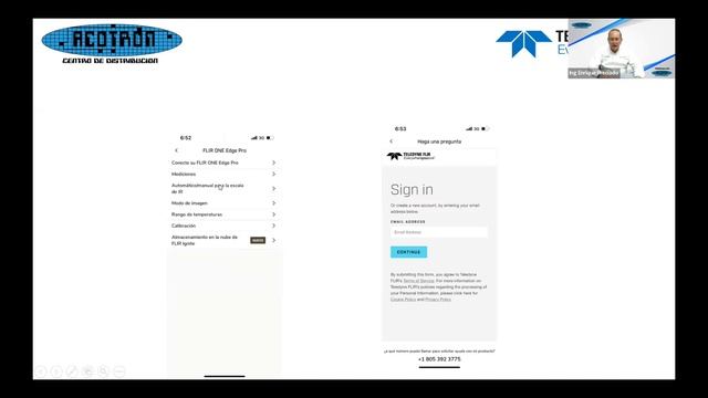 WEBINAR - FLIR ONE EDGE PRO & uso de software, use su celular como cámara termográfica смотреть онлайн