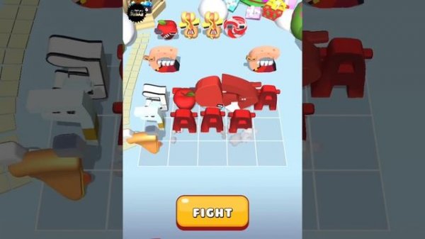 MAX LEVEL in Merge Alphabet Food Battle Game