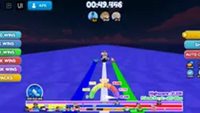 Продолжаем Играть в Race Clicker в Roblox. смотреть онлайн