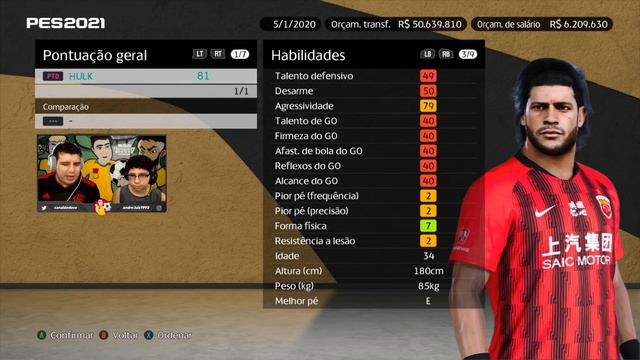 O INÍCIO no PALMEIRAS! Master League Coop PES 2021 #01 смотреть онлайн