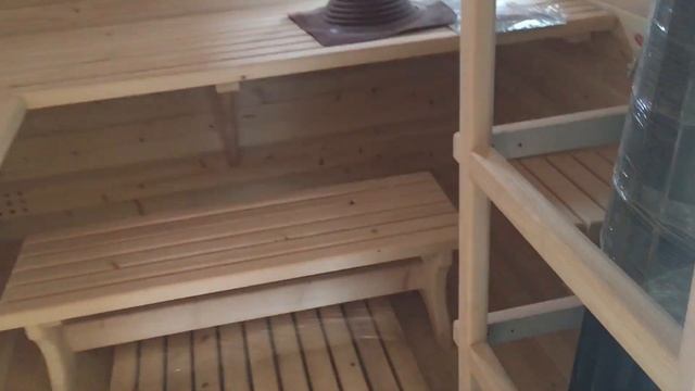 Мобильная баня из кедра в которой можно жить! смотреть онлайн
