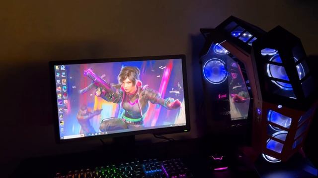 Asus Gaming Pc i7-8700 With 11GB GPU With DarkFlash K1 Gaming Case смотреть онлайн
