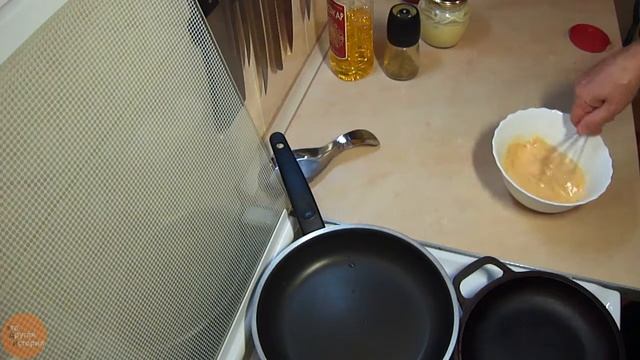 Омлет с томатным соком. смотреть онлайн