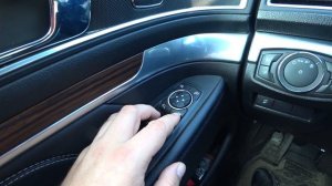 Ford Explorer 2018 Обзор всех клавиш управления - Свет/Зеркала/Круиз/Мультимедиа/Память и тд