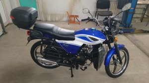 Установка кофра на мопед MotoLand ZS50A RX LUX Alpha