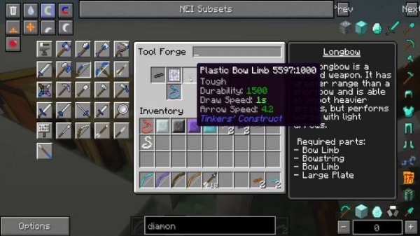 Tinkers' Construct: Longbow Tutorial
