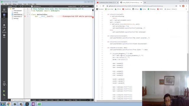 Tutorial PyQt5 - Unity - Ejemplo 02 смотреть онлайн