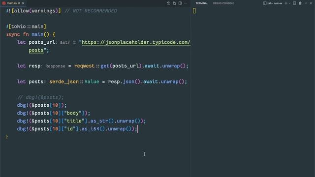 reqwest Rust Tutorial смотреть онлайн