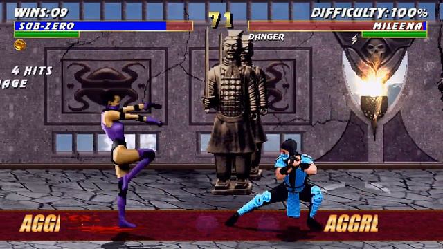 Mortal Kombat Project Solano Edition v3.0 - Sub-Zero (MK2) Playthrough смотреть онлайн