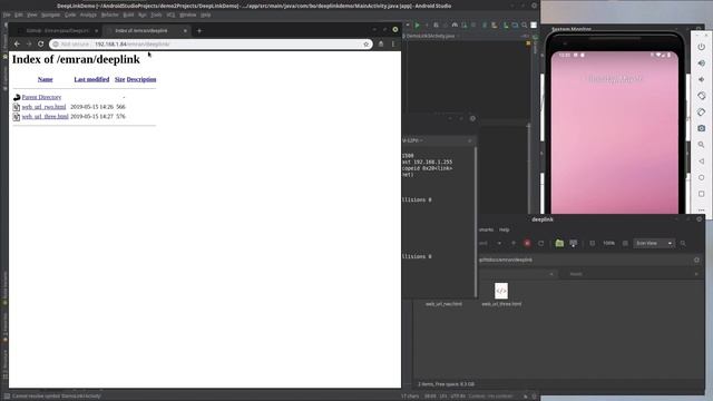 Android Deep Link Demo