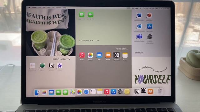what's on my MacBook | organized desktop | free wallpaper template смотреть онлайн