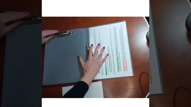 Обзор папки пластиковой с зажимами смотреть онлайн