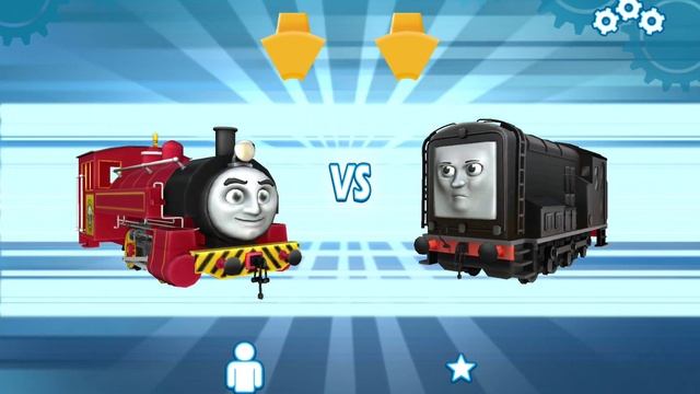 New Trian Race Game // Go Go Thomas (382) ? Challenge your friends! ? Victor Fastest Train смотреть онлайн