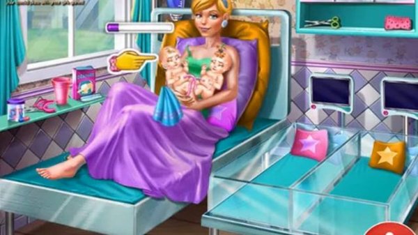 Cinderella Twins Birth - Game For Children - Kids Game Channel