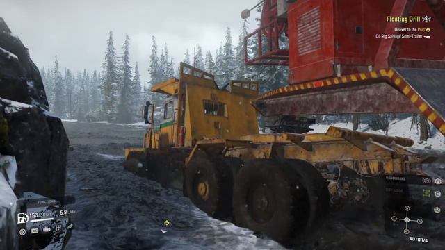 SnowRunner Mission - Floating Drill - North Port - Pacific P16 смотреть онлайн