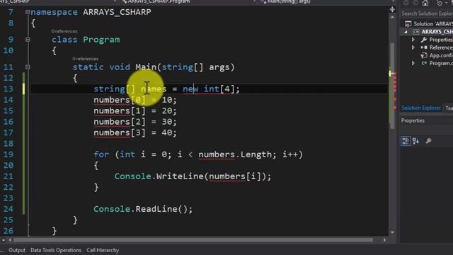ACCESSING ARRAY USING FOREACH LOOP IN CSHARP ( URDU / HINDI ) смотреть онлайн