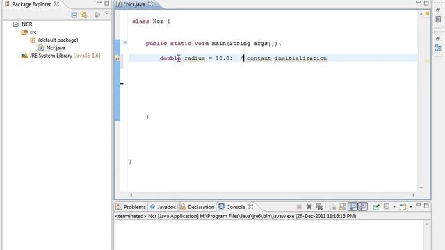 Java Core 7 -Variable and Dynamic Initialization.NCR India смотреть онлайн
