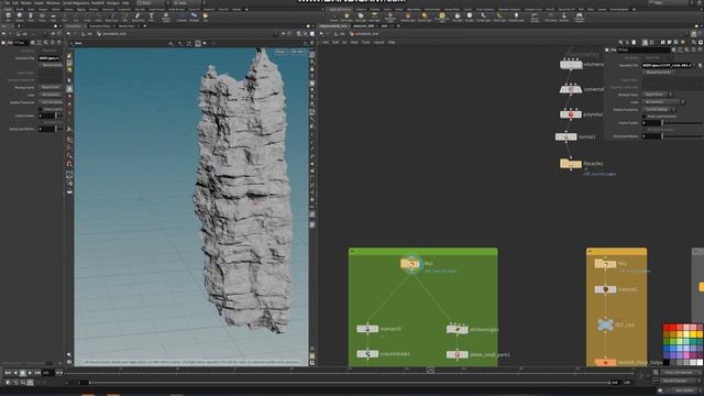 Houdini Procedural Modelling Rock for Beginner.mp4 смотреть онлайн