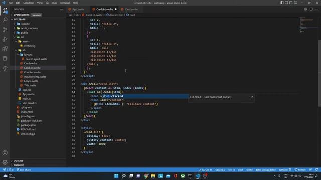 Svelte Beginners Tutorial Series | Part 7 | Events смотреть онлайн