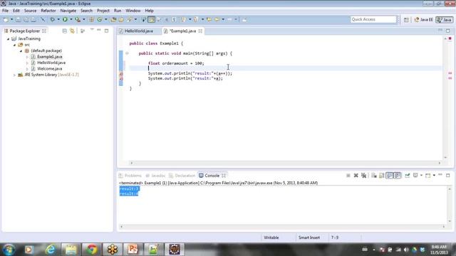 Java Tutorial 5 - Eclipse source structure and project creation ,simple programs смотреть онлайн