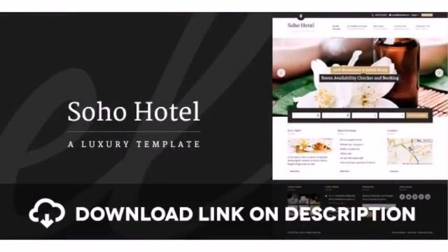 Soho Hotel - Responsive Hotel Booking WP Theme Free Download смотреть онлайн