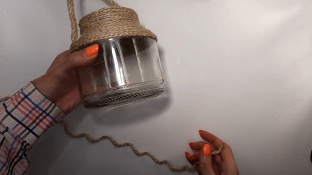 Как сделать декоративный ФОНАРИК своими руками из стеклянной банки смотреть онлайн