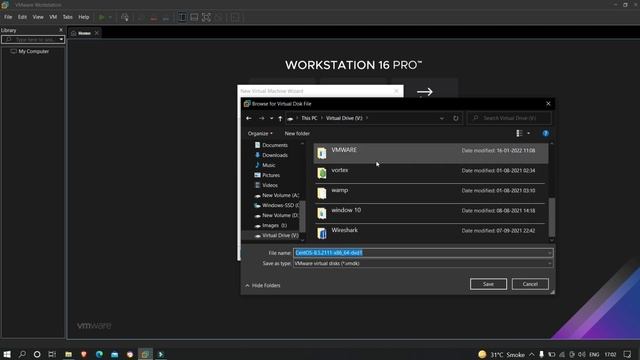 Install Centos Linux in VMware workstation pro смотреть онлайн