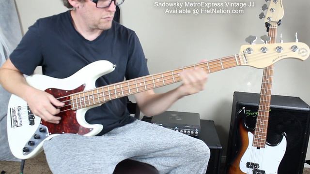 Sadowsky MetroExpress Vintage JJ 4-String Bass From FretNation
