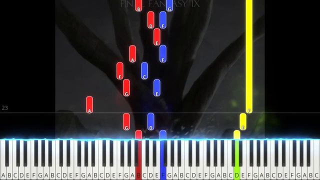 TPR - Memoria (from Memoria) - 03 - Final Fantasy IX Piano Tutorial | Note Chart смотреть онлайн