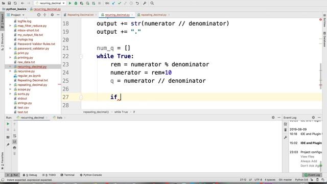 Goldman Sachs Coding Interview Question | Repeating Decimals | Python смотреть онлайн