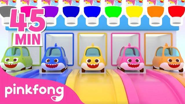 Baby Shark Toy Car Compilation | Rescue William + more | Car Songs | Pinkfong Baby Shark смотреть онлайн