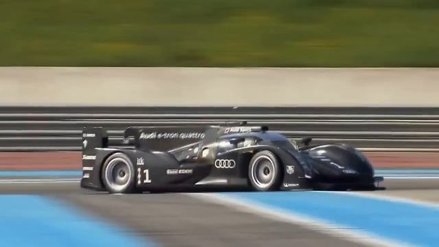 Audi R18 e-Tron Quattro Test Paul Ricard смотреть онлайн