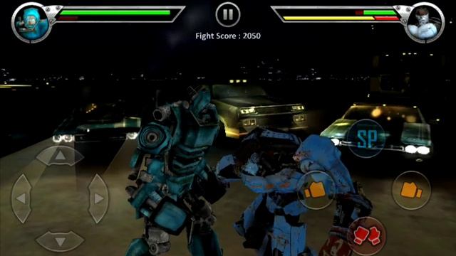 Real Steel HD - игра для android написана по мотивам фильма "Живая сталь". смотреть онлайн