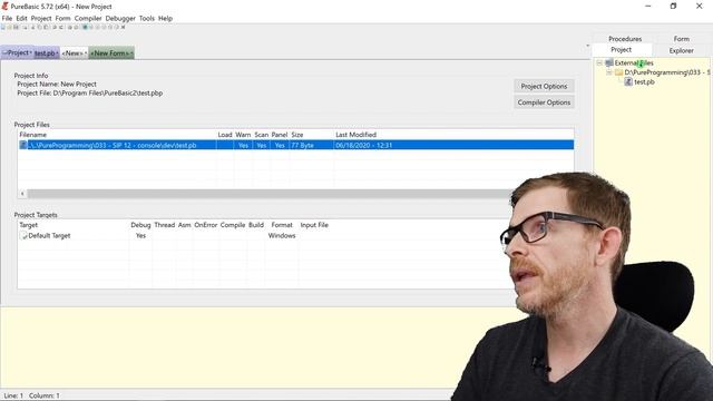 PureBasic Editor - Setup & Quick Tour - PureBasic 101 смотреть онлайн