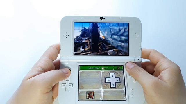 Monster Hunter 4 Ultimate | The New Nintendo 3DSXL handheld gameplay смотреть онлайн