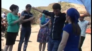 Даргинская сельская свадьба. Магомед и Айшат Гапизова.