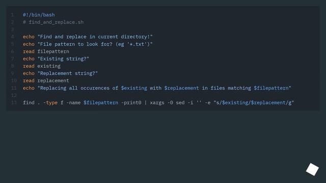 How can I do a recursive find and replace from the command line? смотреть онлайн