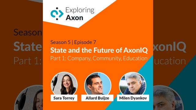 State and the Future of AxonIQ Part 1: Company, Community, Education смотреть онлайн