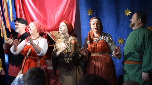 #доброхрам 07.01.2022 Рождественские колядки. Этноклуб "Подворье". смотреть онлайн