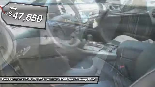 2014 Infiniti QX60 Houston TX X6A208