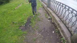 Рыбалка на Неве в черте города