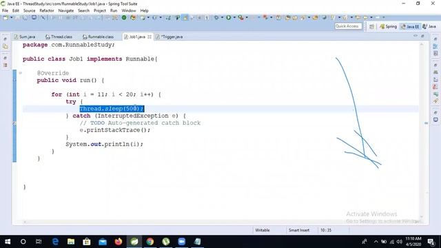 Multi-threading using Runnable Interface - To Join Free Demo and Batch call/ Whatsapp - 7058519392 смотреть онлайн