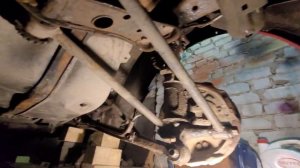 Subaru.Дисковые тормоза взамен барабанных.  Подготовка к свапу на полный привод. #субару #импреза