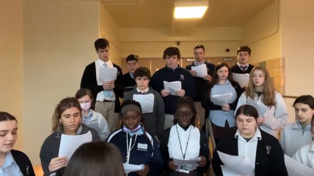 Cardinal O'Hara High School "O Sacred Head Sore Wounded" J.S. Bach смотреть онлайн