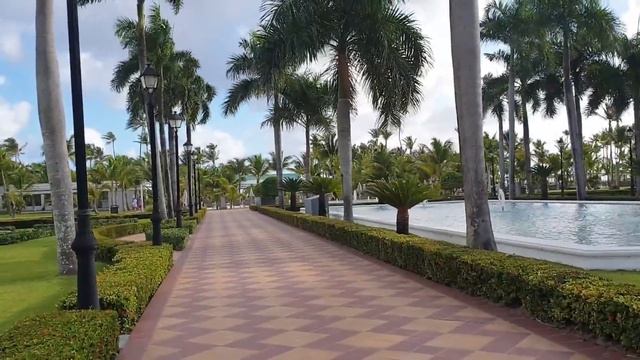 Отдых в Доминикане Отель RIU Palace Punta Cana Территория Питание Пляж смотреть онлайн