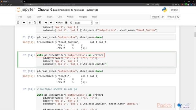 Troubleshooting Pandas: Keeping the Right Data and Formatting into Excel Sheets | packtpub.com смотреть онлайн