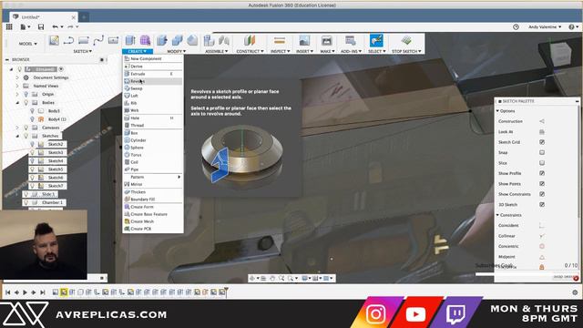3D Modelling: Militech 9mm Vindicator from Cyberpunk 2077 - part 1 смотреть онлайн