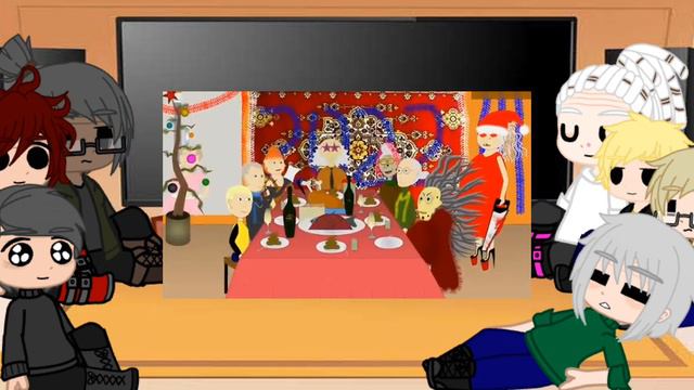 Реакция #3 персонажей из Бабки Алки на видео. смотреть онлайн