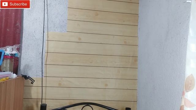 Yellow Wood Wallpaper | LAZADA | DIY Room Design