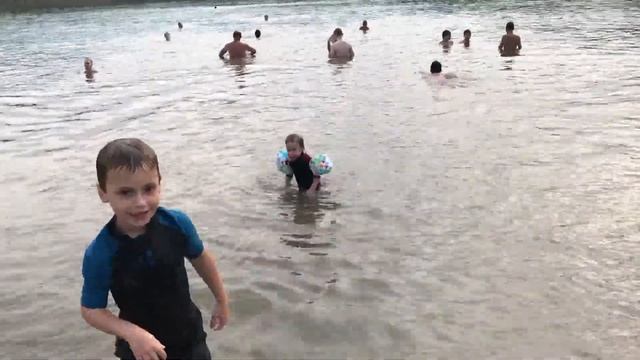 Купание на Озере д.Цернское смотреть онлайн